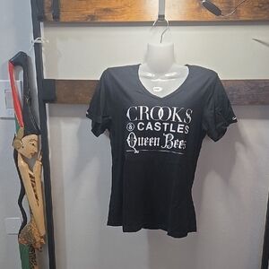 Crooks & Castles Black 'Queen Bee' Graphic Tee